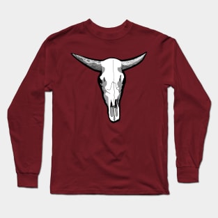 Cow Skull Long Sleeve T-Shirt